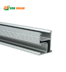 Thanh rail nhôm gắn chân L mái tôn 2.1m, 3.2m, 3.6m, 4.2m