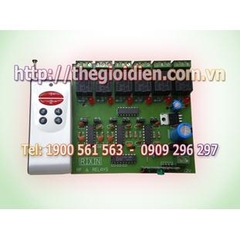 Mạch tắt/mở thiết bị điện 6 kênh vô tuyến