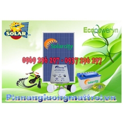 Hệ thống phát điện mặt trời mini 12V công suất 20W