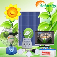 Hệ thống phát điện mặt trời mini 12V công suất 170W