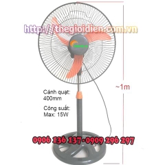 Quạt kẹp bình 12v - 15w