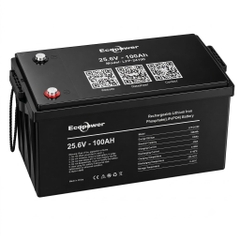 Pin Lithium Ecopower 24V 100Ah LiFePO4 | Giá Tốt, Bền Lâu
