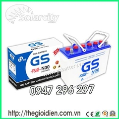 Ắc quy GS nước 12v-30Ah (N30)