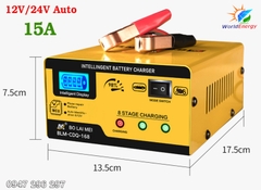 Sạc bình ắc quy 12V/24V - 15A