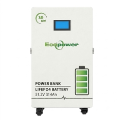 Pin Lithium Ecopower 16.07kWh 51.2V 314Ah EP-314 PRO II