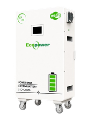 Pin Lithium Ecopower 51.20V 280Ah 14.336kWh (W15-5A) - Dòng pin lưu trữ LFP