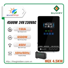 Inverter Hybrid hoà lưới, lưu trữ SUMRY 24V-4.5KW (HGX 4.5KW)