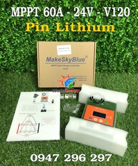 Bộ sạc pin Lithium 24V-60A MakeSkyPlue