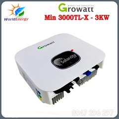 Inverter Growatt 3KW 1pha (MIN3000TL-X)