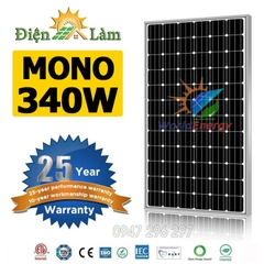 Tấm pin mặt trời Mono 340W WorldEnergy