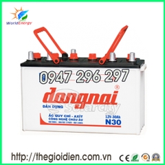 ẮC QUY ĐỒNG NAI NƯỚC 12V-30Ah (N30)