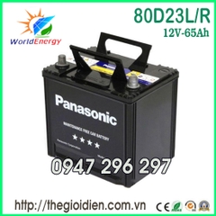 Ắc quy Panasonic 12V-65Ah (80D23L/R)