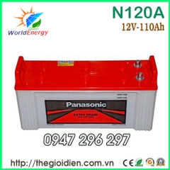 Ắc quy Panasonic 12v – 110Ah (N120A)