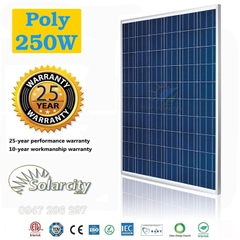 Tấm pin mặt trời Poly 250W SolarCity