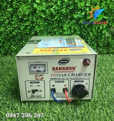Sạc ắc quy 6V/12V - 15A Sanshun