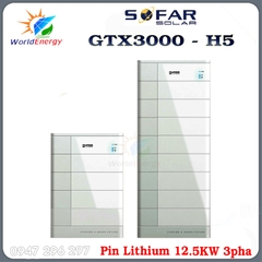 Pin Lithium Sofar 12.5KW (GTX3000-H5)