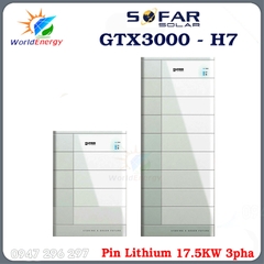 Pin Lithium Sofar 17.5KW (GTX3000-H7)