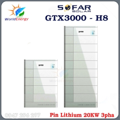 Pin Lithium Sofar 20KW (GTX3000-H8)
