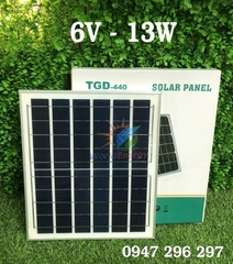 Tấm pin đèn năng lượng 6V - 13W