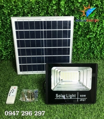 Đèn pha năng lượng mặt trời 60W
