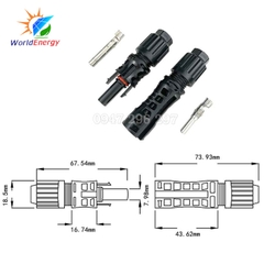 Giắc cắm MC4 1500V Ningbo