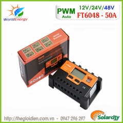 Bộ điều khiển sạc PWM 50A - 48V (FT6048)