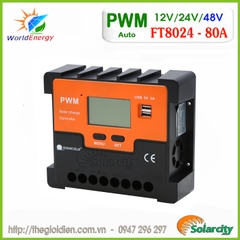 Bộ điều khiển sạc PWM 80A - 48V (FT8024)