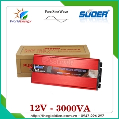 Máy kích điện sin chuẩn 3000W - 12V Suoer