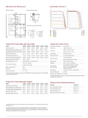 Tấm pin mặt trời Canadian 450W