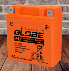 Ắc quy xe máy Globe 12V- 6Ah (WP5S-3BP)