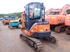 Máy xúc đào hitachi ZX40UR-35672 cabin điều hòa 2015