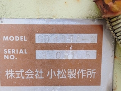 Máy san Komatsu GD405A-2-3015