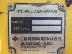 Sumitomo SH75X3-5405 cần cứng có đường búa