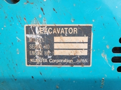 KUBOTA   U-40-3-10324