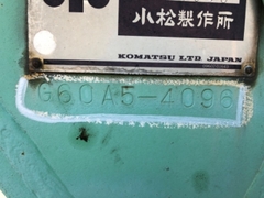 May san komatsu GD605A-5-4096