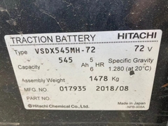 Xe điện komatsu FB30-11-817182 lắp kẹp giấy nguyên bản