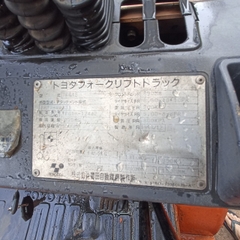 Toyota 7fg15 -12442 số sàn lốp đơn