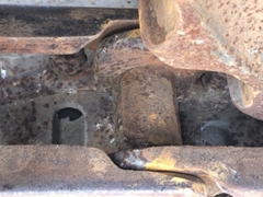 Máy xúc đào bánh xích guốc cao su Kobota RX505-70434