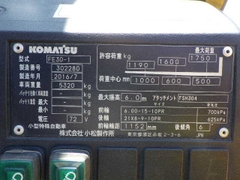 Komatsu điện FE30-1-302280 tháp 6 m dịch giá