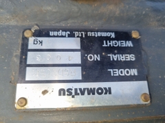 Xe nâng Komatsu FD30HT-17-334472-1 lắp kẹp giấy 1.35 m