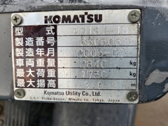 Xe nâng Komatsu FD18T-18-650506