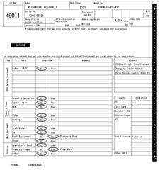 Mitsubishi FBRMA15-85-450-04935