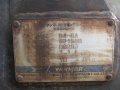 Máy xúc mini B4-6A-62159B sản xuất 2010