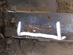 Máy xúc đào Vio40-5B-58749 đường búa nguyên bản.