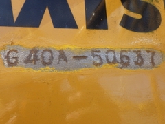 Máy san gạt Komatsu GD405A-1 -	50637