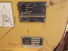 Máy xúc đào Komatsu PC138-2E1-6206
