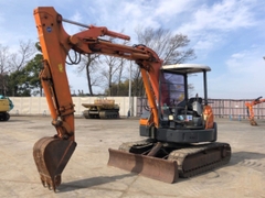 Máy xúc bánh xích hitachi cần thò thụt Hitachi ZX55UR-10230