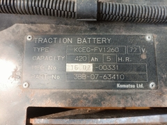 Xe nâng điện  Komatsu FE30-1-301966 chức năng chui công dịch giá