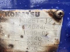 Xe nâng dầu komatsu FD25T-12-540446