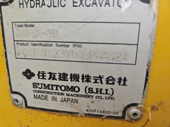Sumitomo SH75X-3B SMT07X3V00BP8232 (máy xúc)